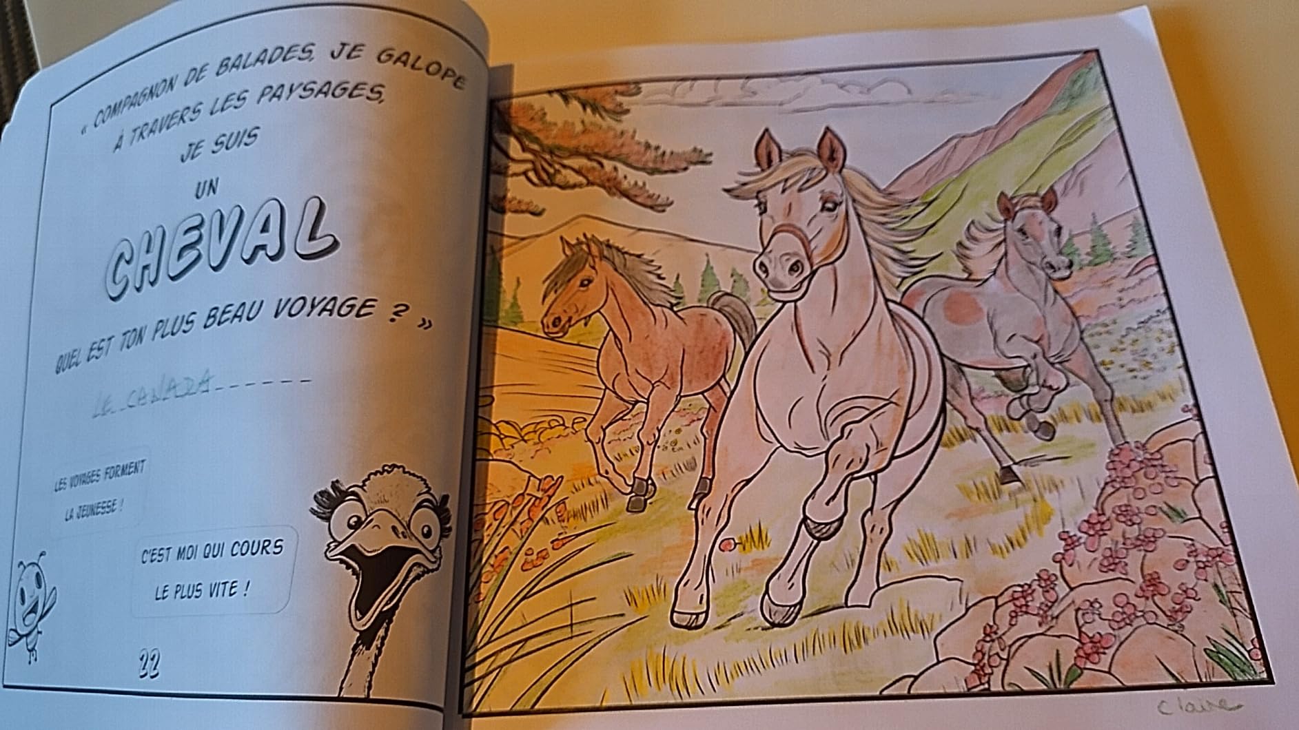 Extrait du livre Colore le Monde